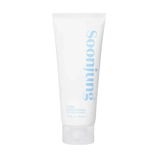 Putiņas sejas mazgāšanai ar neitrālu šĶ līmeni Etude House Soon Jung 5.5 Foam Cleanser