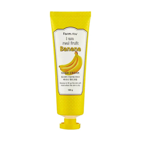 Roku krēms ar banānas ekstraktu FARMSTAY I am Real Fruit Banana Hand Cream