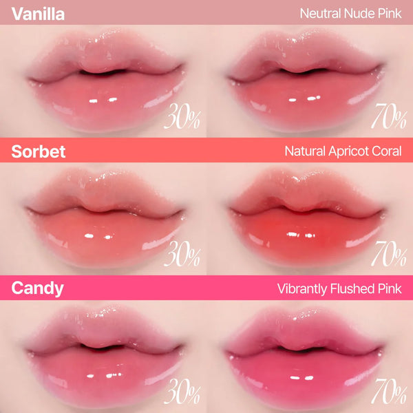 Intensīvs glancēts spīdums lūpām FWEE 3D Voluming Gloss 70%