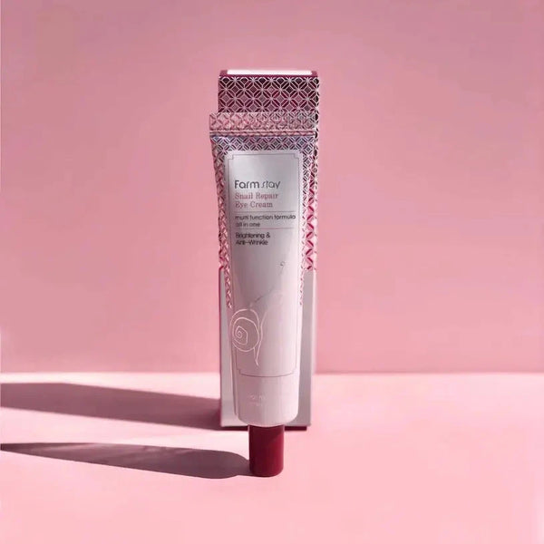 Krēms ādai ap acīm ar gliemežu mucīnu FarmStay Snail Repair Eye Cream
