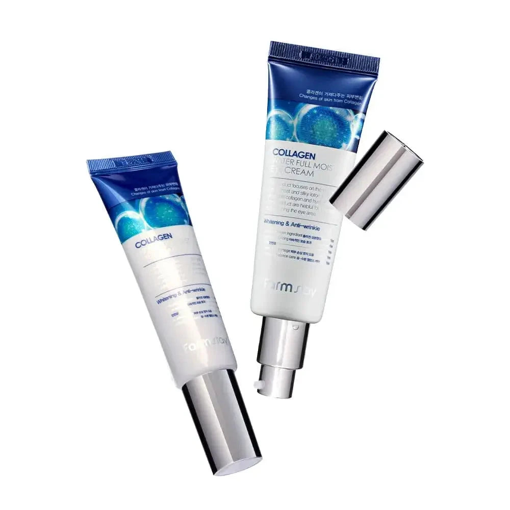 Mitrinošs acu krēms ar kolagēnu Farmstay Collagen Water Full Moist Eye Cream