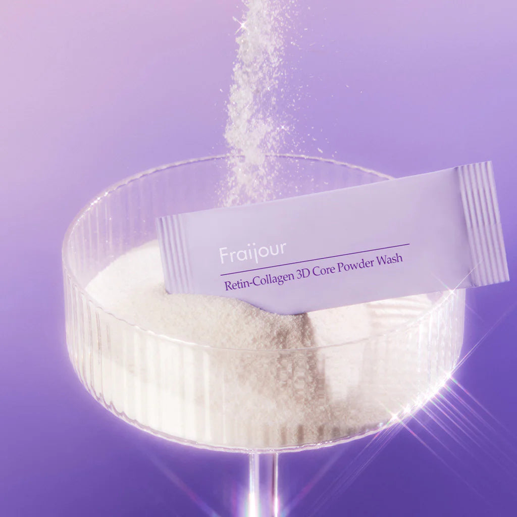 Мягкая энзимная пудра с коллагеном Fraijour Retin-Collagen 3D Core Powder Wash