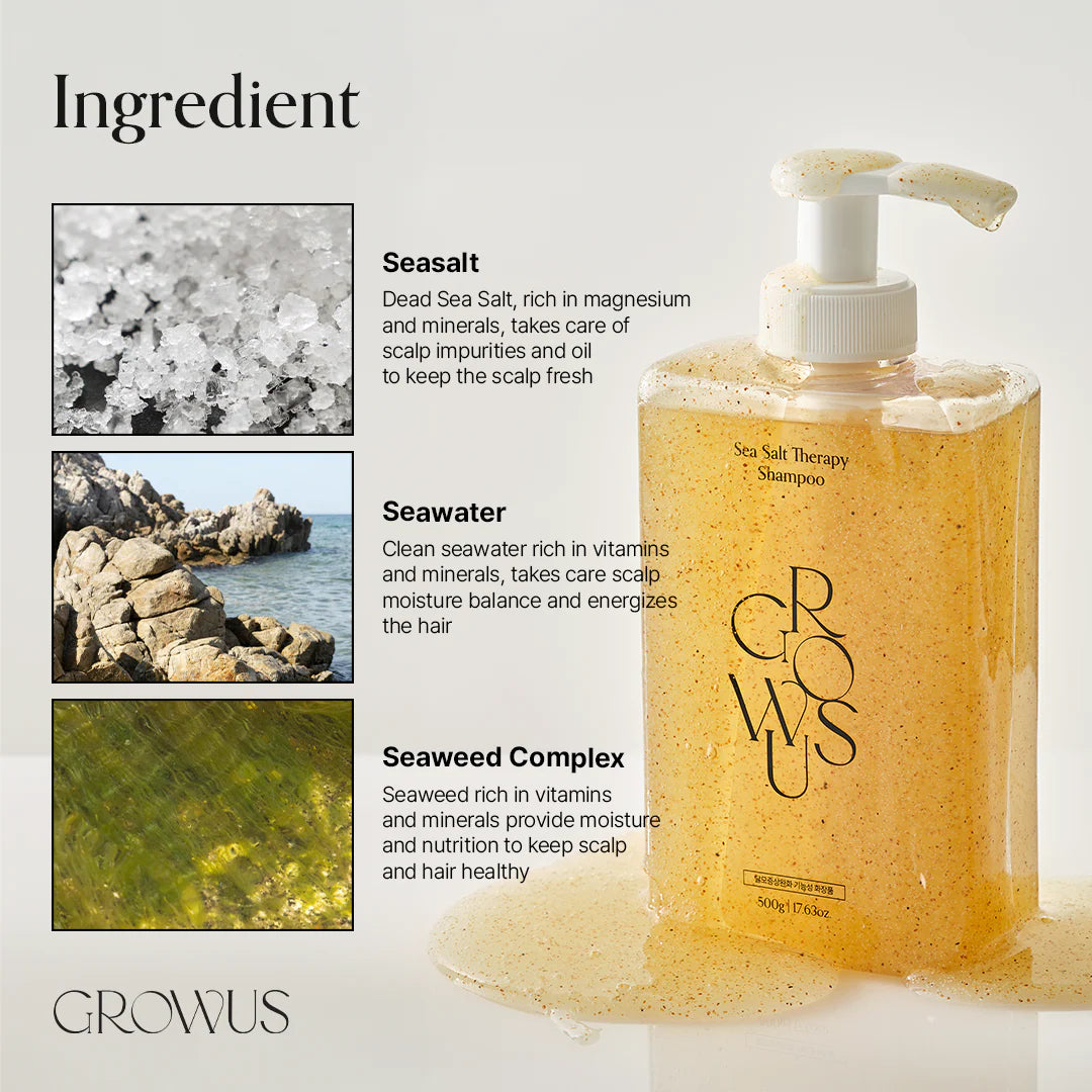 Growus Sea Salt Therapy Shampoo