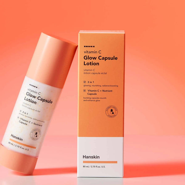 Drėkinamasis losjonas su vitaminu C Hanskin Vitamin C Glow Capsule Lotion