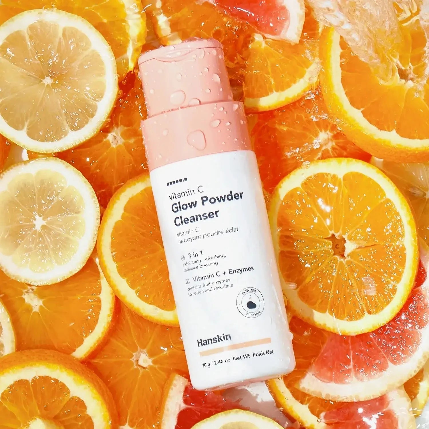 Enzīmu pūderis Hanskin Vitamin C Glow Powder Cleanser