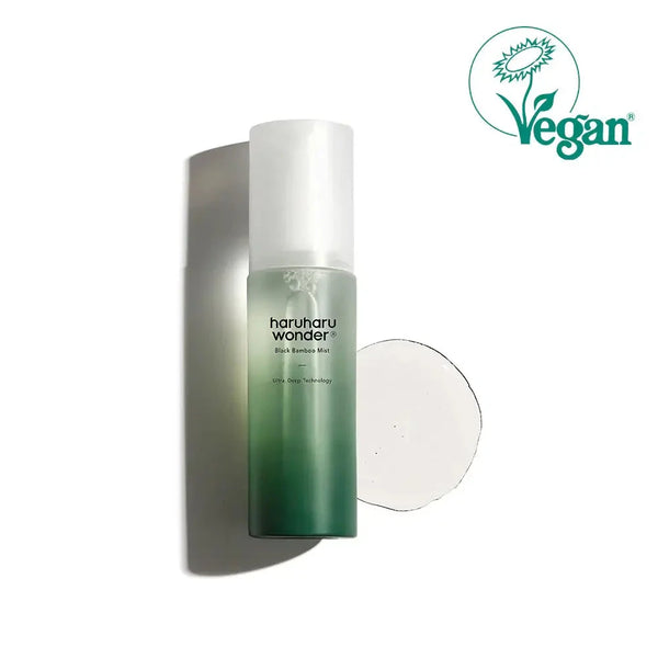 Sejas aerosols ar melnā bambusa ekstraktu Haruharu Wonder Black Bamboo Mist