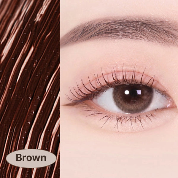 Pagarinoša brūna skropstu tuša Heimish Dailism Smudge Stop Mascara Brown