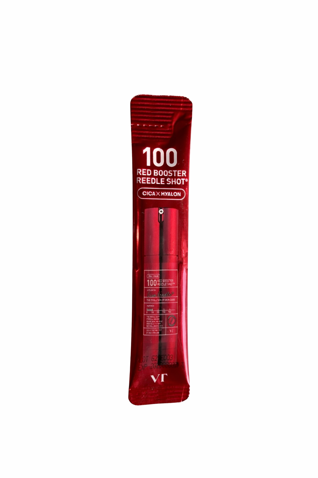 Эссенция с микроиглами и экстрактом Dragon Blood VT Cosmetics Red Booster Reedle Shot 100