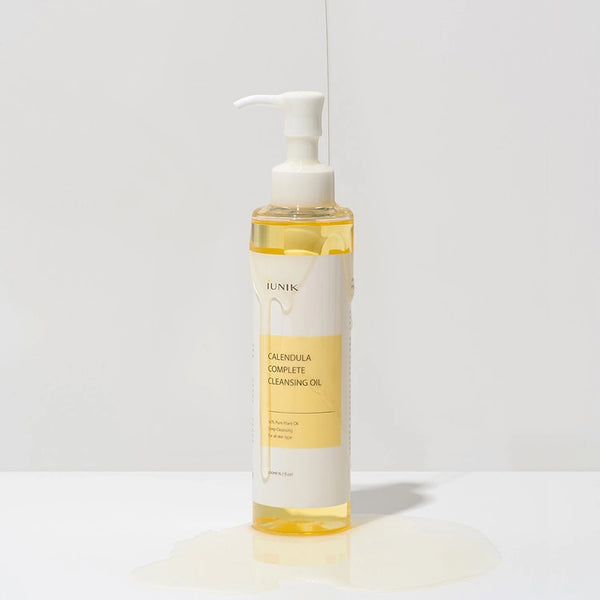 Nomierinoša hidrofīlā eļļa ar kliņģerītēm iUnik Calendula Complete Cleansing Oil