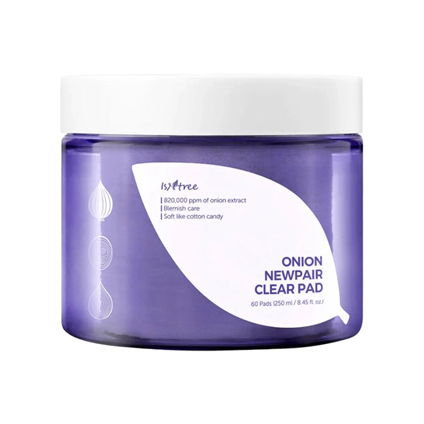 Daudzslāņu spilventiņi problemātiskai ādai ar sarkano sīpolu Isntree Onion Newpair Clear Pad