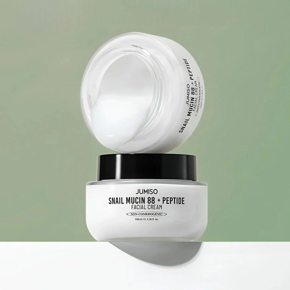 Krēms ar peptīdiem un gliemežu mucīnu Jumiso Snail Mucin 88 + Peptide Cream
