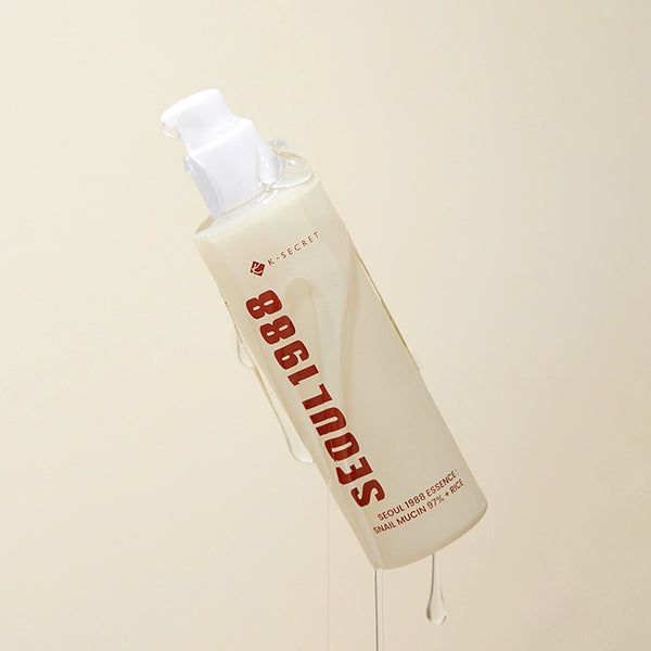 Mitrinošā esence K-Secret Seoul 1988 Essence Snail Mucin 97% + Rice