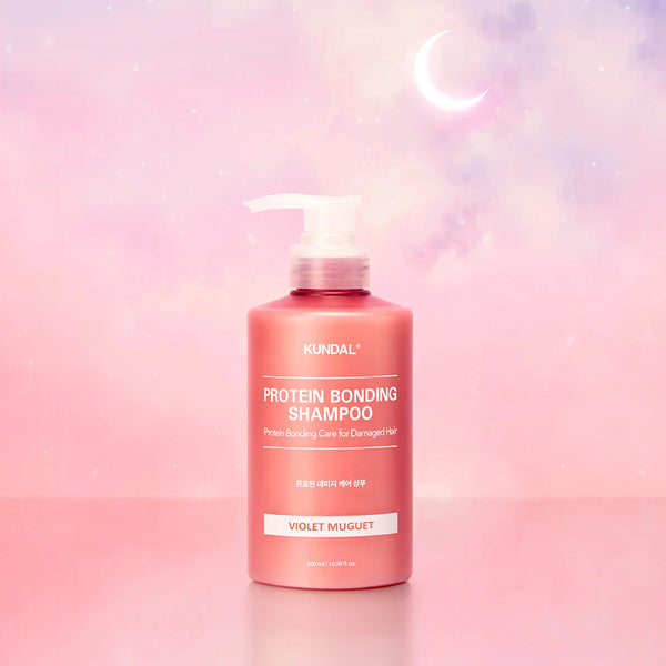 Proteīnu šampūns matu atjaunošanai KUNDAL Protein Bonding Shampoo Violet Muguet