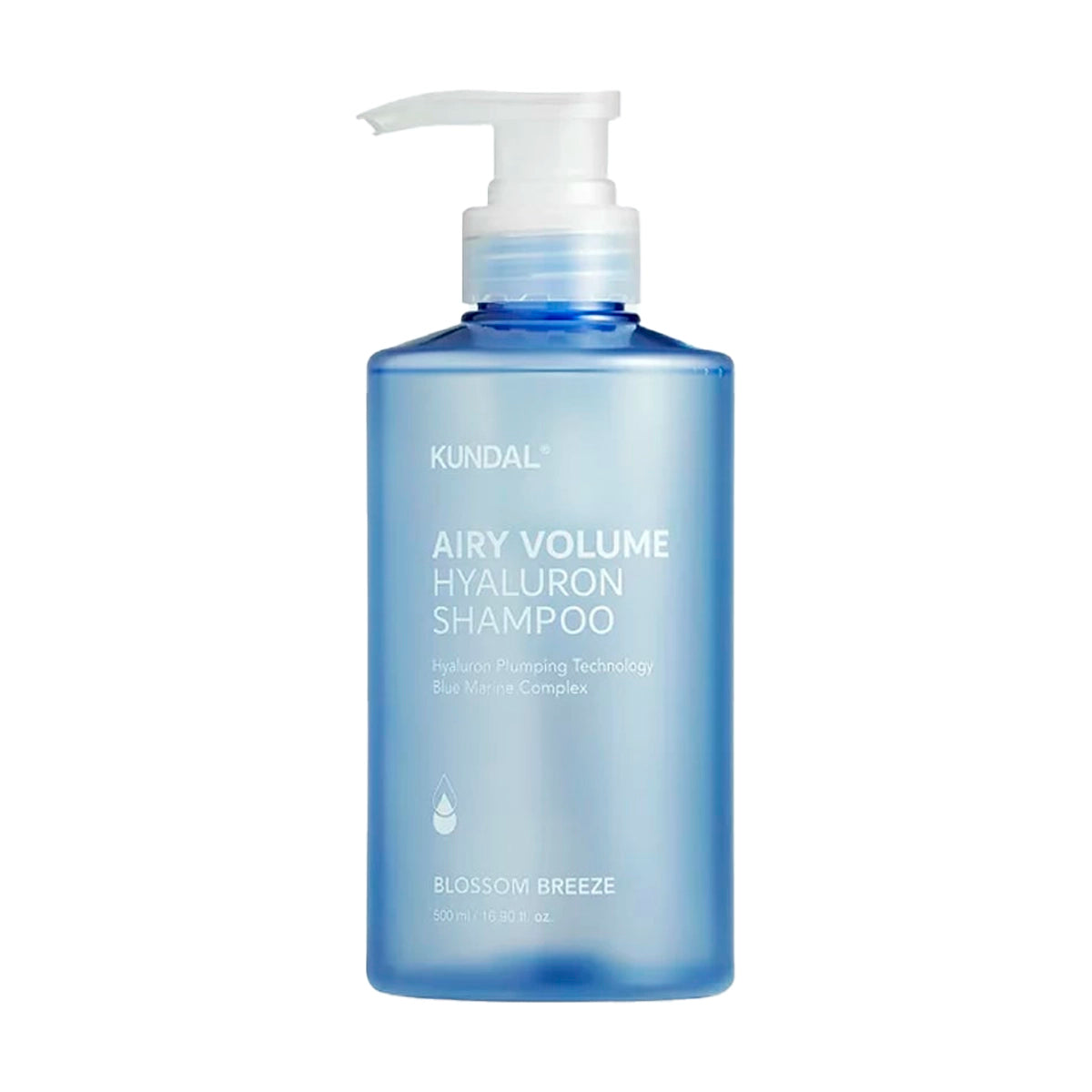 Увлажняющий шампунь для объема Kundal Airy Volume Hyaluron Shampoo Blossom Breeze
