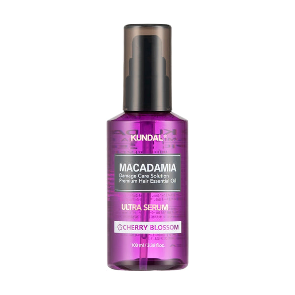 Drėkinamasis plaukų serumas Kundal Macadamia Ultra Hair Serum Cherry Blossom