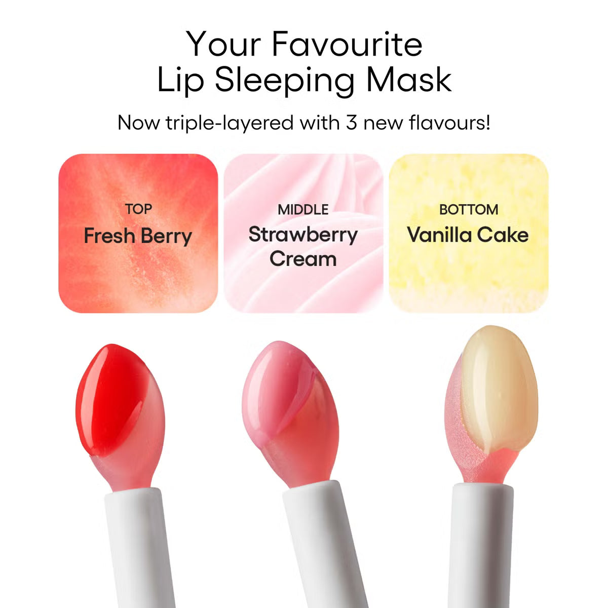 Интенсивно увлажняющая ночная маска для губ Laneige Lip Sleeping Mask Strawberry Shortcake