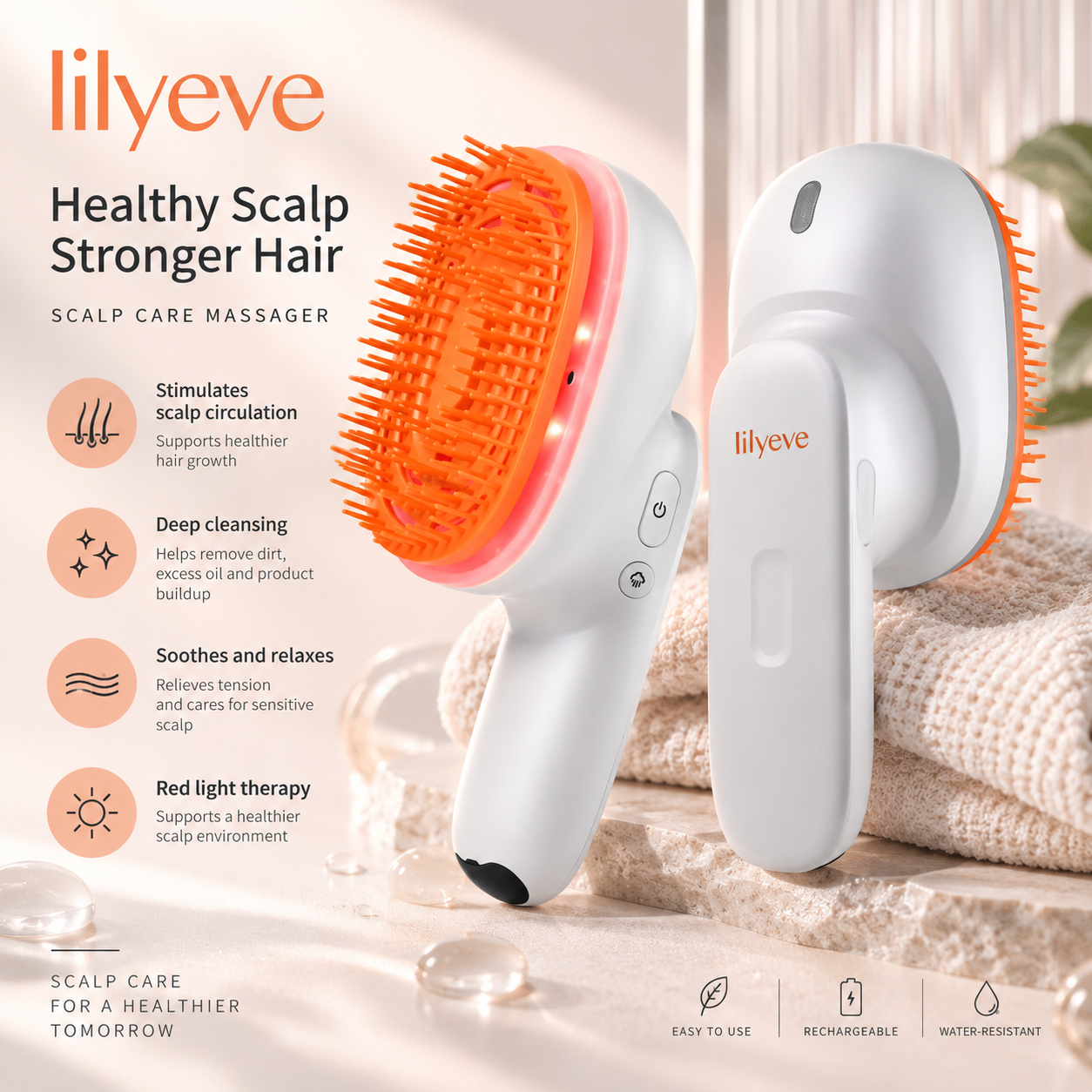 Lilyeve Grow:Turn Brush Steam Booster