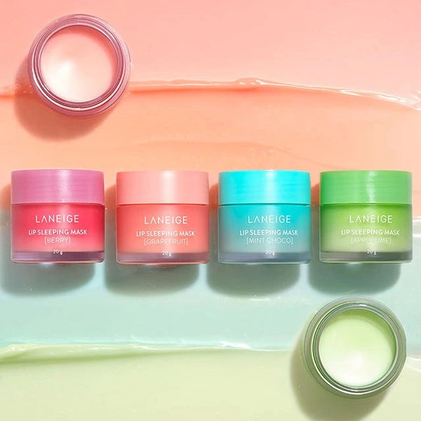 LANEIGE mini komplekts lūpu ādai Lip Sleeping Mask Mini Kit 4x8gr.