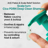 Глубоко очищающий шампунь Lilyeve SCALP: Turn Cica PDRN Deep Clean Shampoo