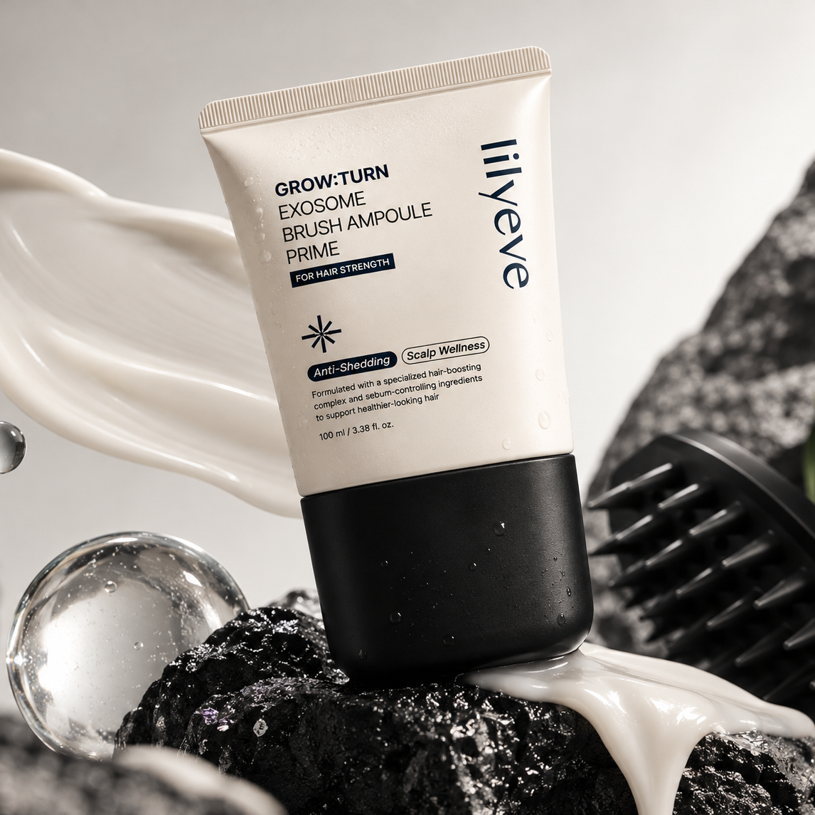 Средство против выпадения волос Lilyeve Grow: Turn Exosome Brush Ampoule Prime