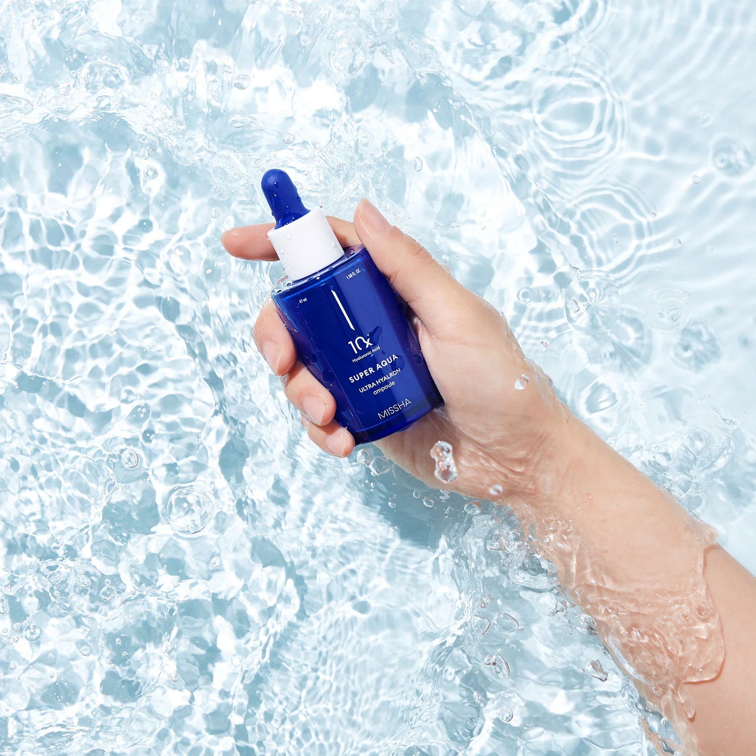 Увлажняющая ампула MISSHA Super Aqua Ultra Hyalron Ampoule