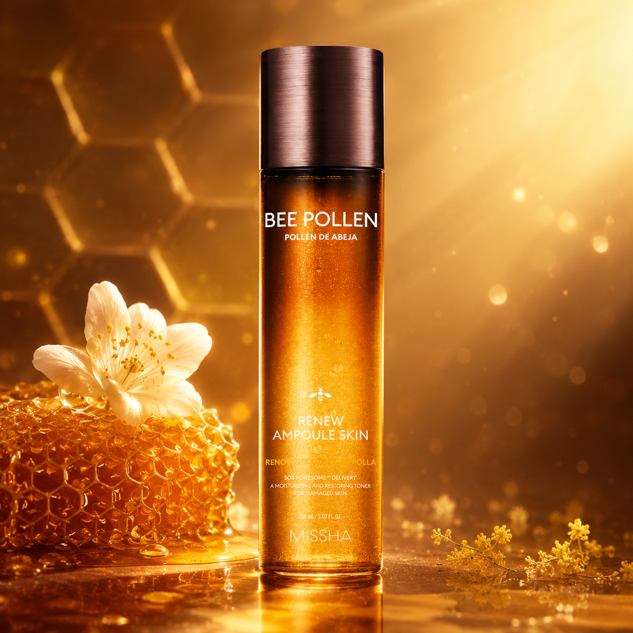 Missha Bee Pollen Ampoule Skin