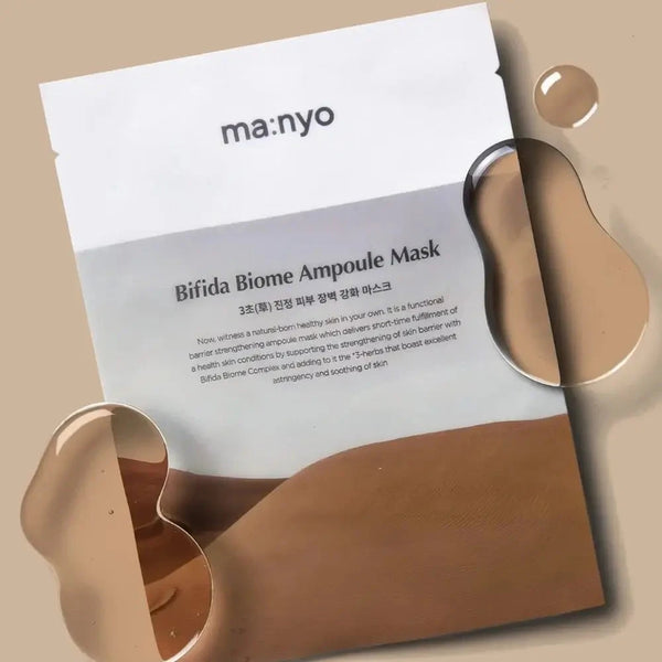 Atjaunojoša maska ar probiotiķiem Manyo Bifida Biome Ampoule Mask