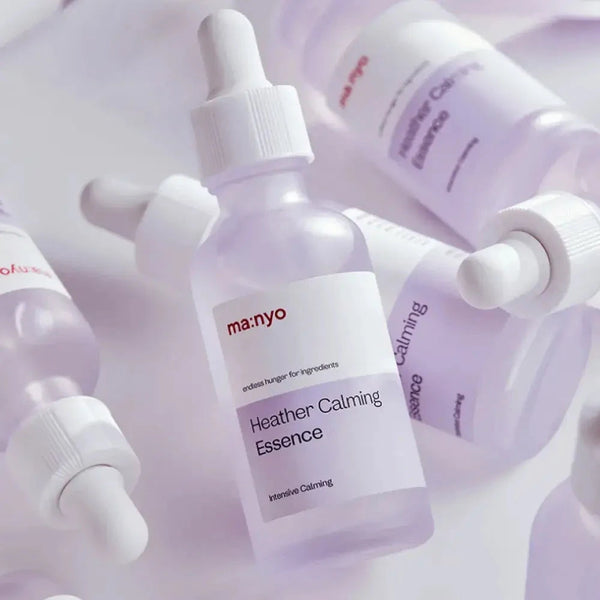 Nomierinoša liposomu esence iekaisumu novēršanai Manyo Heather Calming Essence