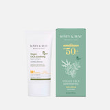 Успокаивающий солнцезащитный крем с центеллой Mary&May CICA Soothing Sun Cream SPF 50+ PA++++