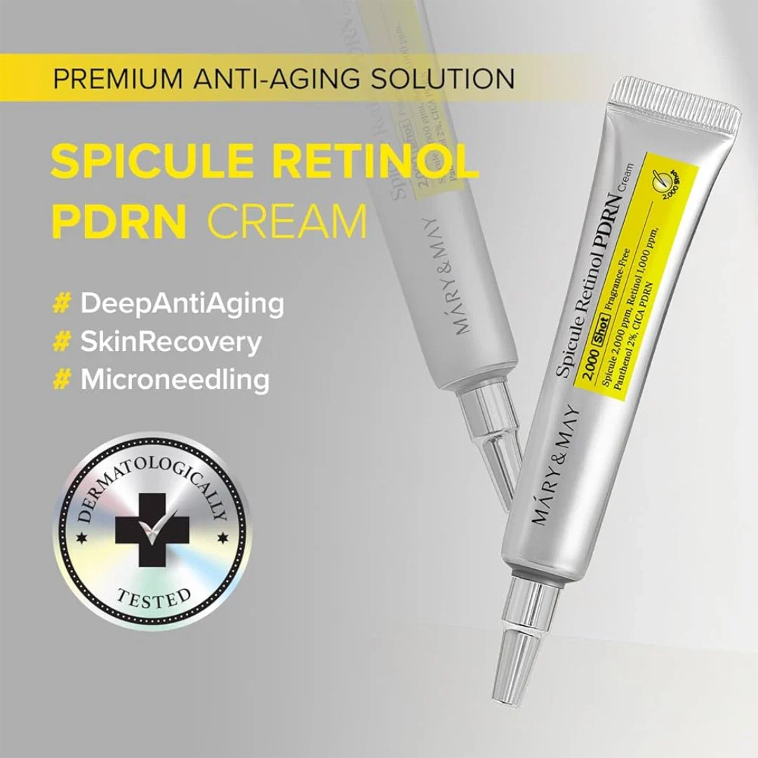 Антивозрастной крем для лица Mary&May Spicule Retinol PDRN Cream