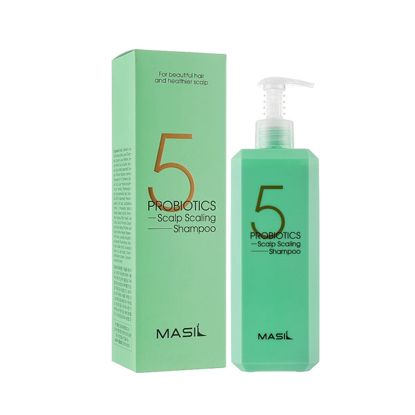 Giliai valantis šampūnas su probiotikais Masil 5 Probiotics Scalp Scaling Shampoo