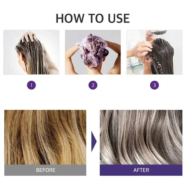 Tonizējošs šampūns priekš balinātiem matiem Masil 5 Salon No Yellow Shampoo