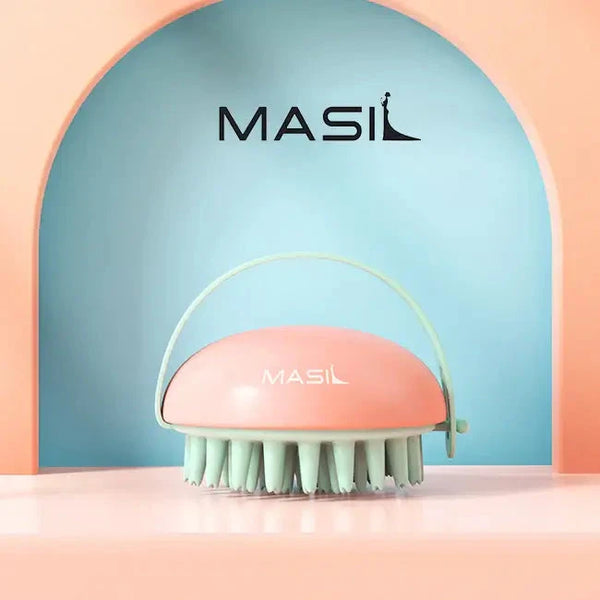 Masāžas birste priekš galvas Masil Head Cleaning Massage Brush
