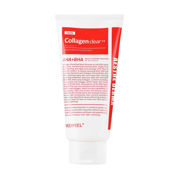 Attīrošas putiņas ar kolagēnu un probiotiķiem Medi-Peel Red Lacto Collagen Clear Foam Cleanser 2.0
