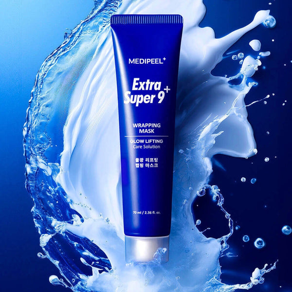 Maska-plēve ar skābēm Medi-Peel Extra Super 9 Plus Water Glow Lifting Wrapping Mask