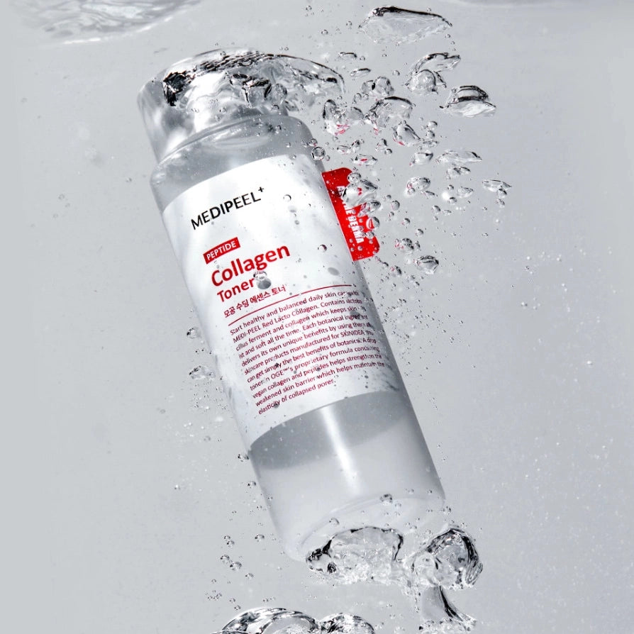Nomierinošs toniks ar kolagēnu Medi-Peel Red Lacto Collagen Soothing Essence Toner