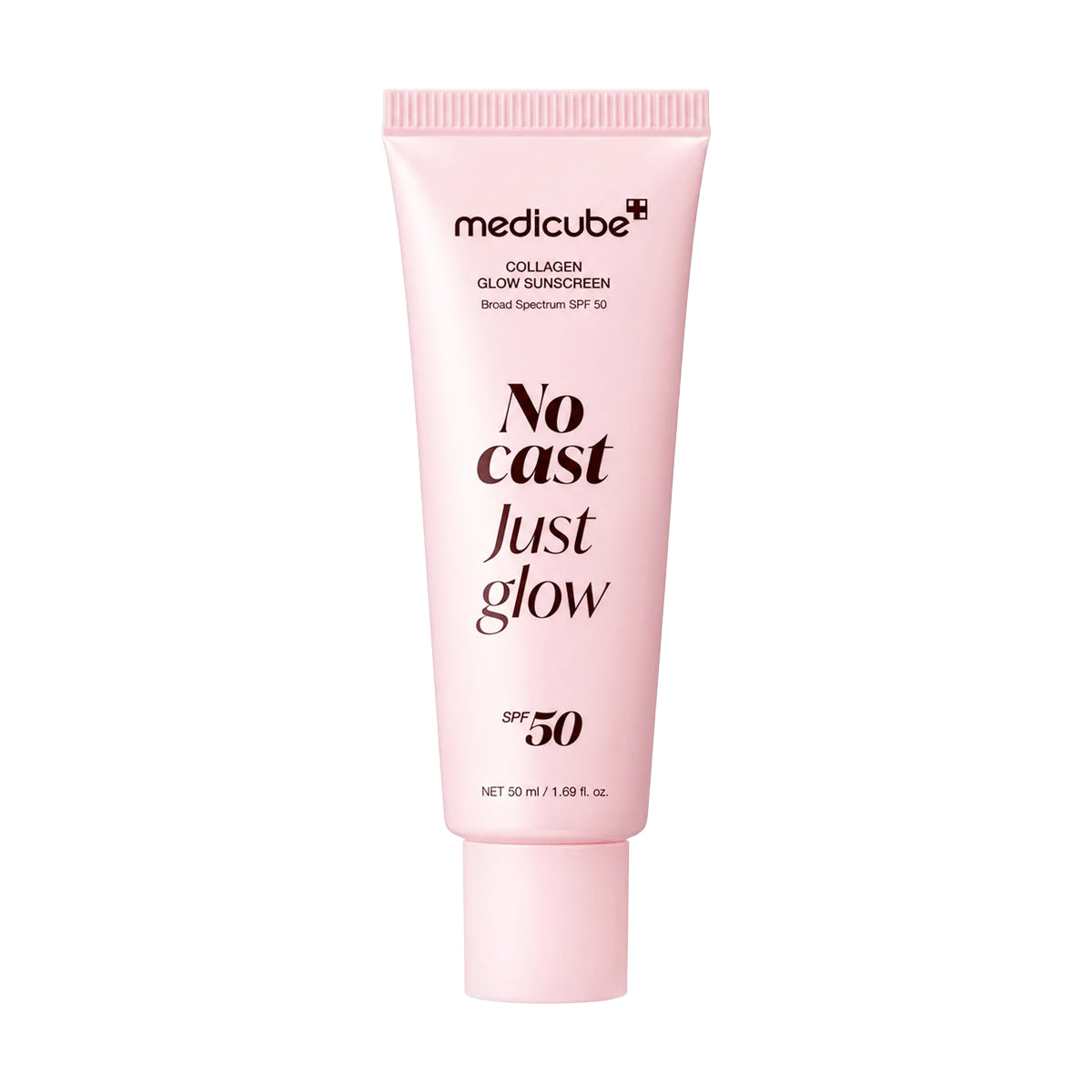 Лёгкий солнцезащитный крем Medicube Glow Collagen Sunscreen SPF50+