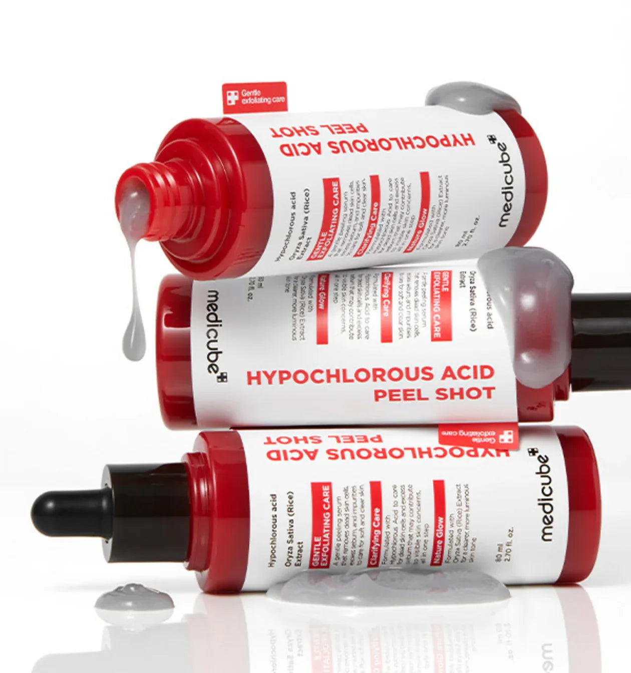 Пилинг для проблемной кожи Medicube Hypochlorous Acid Peel Shot