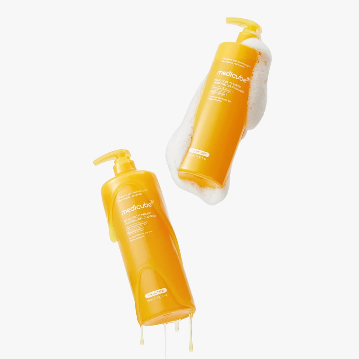 Очищающий гель с койевой кислотой Medicube Kojic Acid Turmeric Purifying Gel Cleanser
