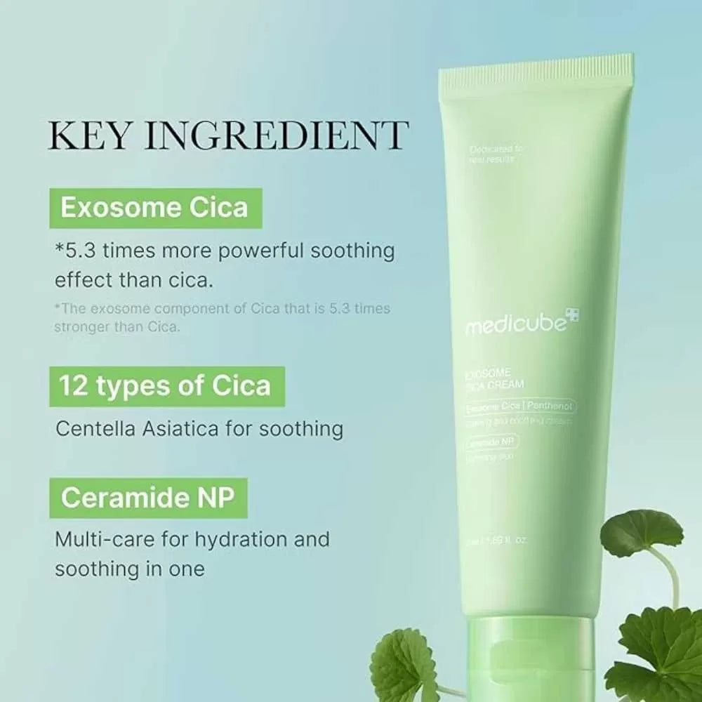 Успокаивающий крем с центеллой Medicube Exosome Cica Cream
