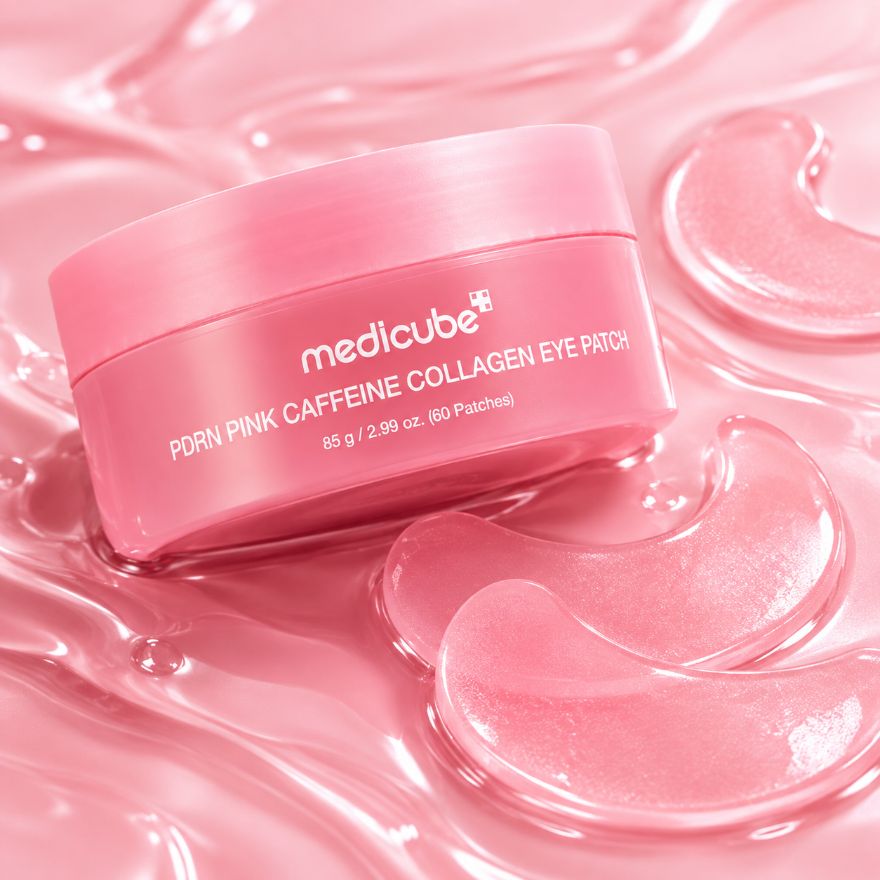 Medicube PDRN Pink Caffeine Collagen Eye Patch