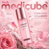 Двухфазный мист-сыворотка Medicube PDRN Pink Collagen Glow Jelly Mist Serum