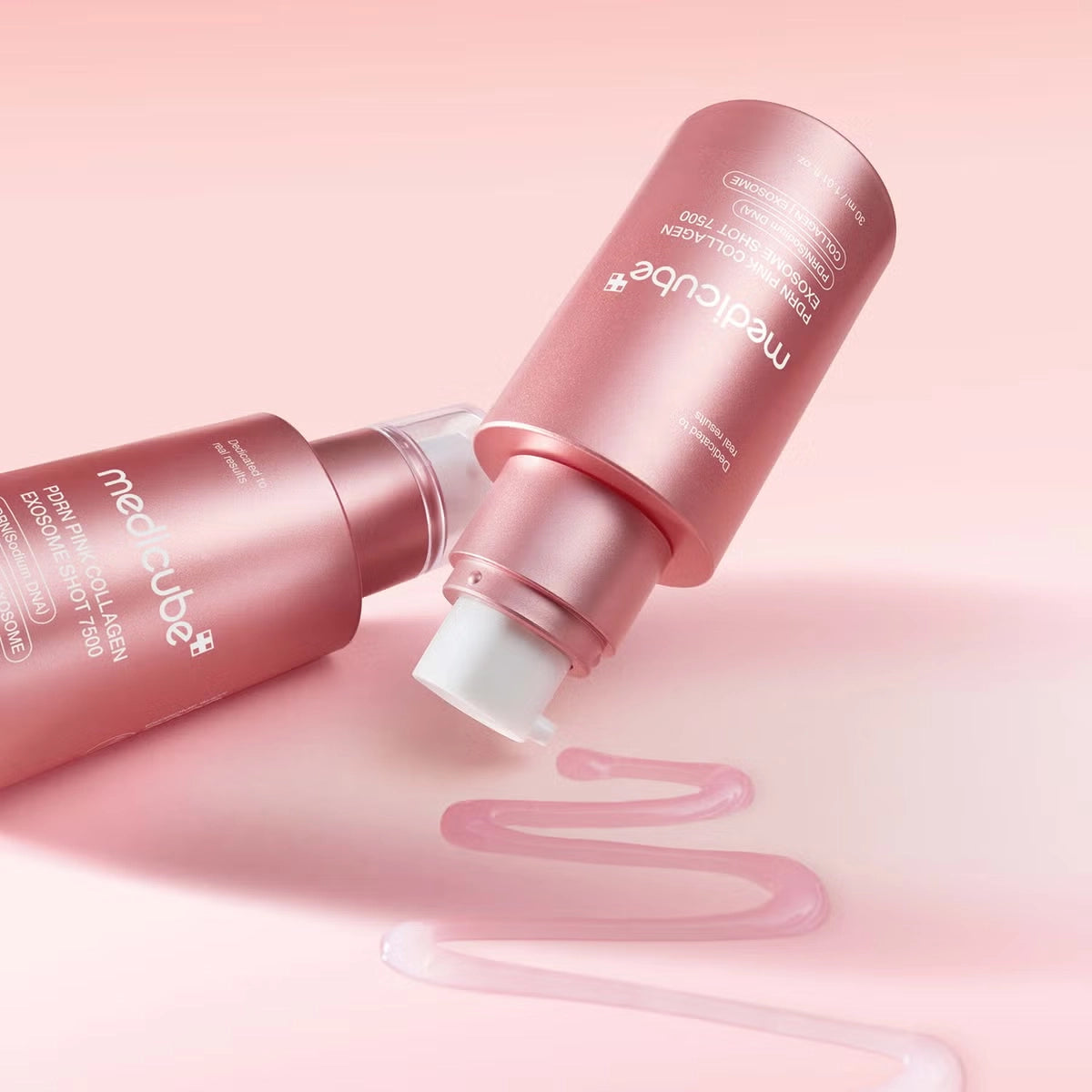 Укрепляющая сыворотка с микроспикулами Medicube PDRN Pink Exosome Shot Serum 7500