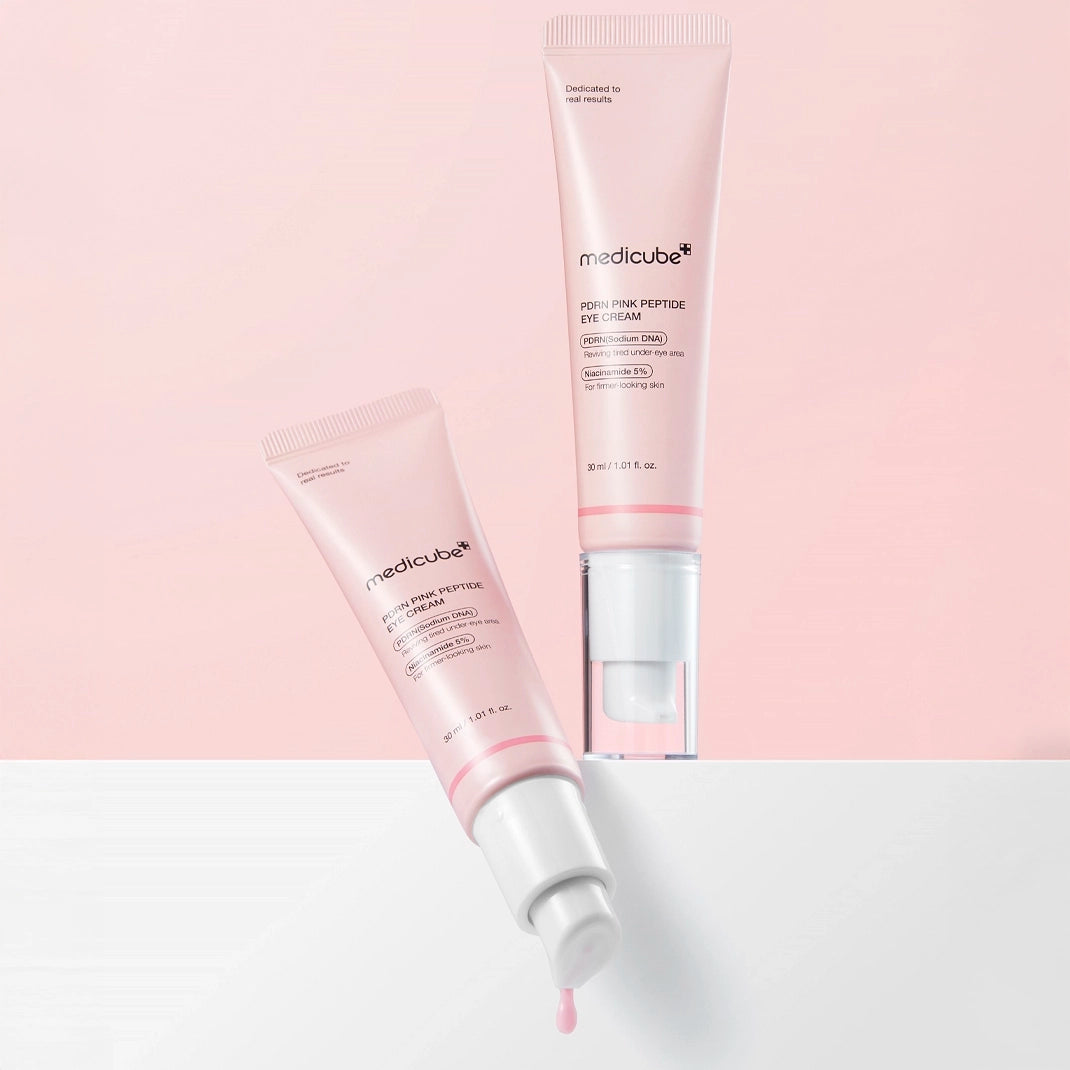 Восстанавливающий крем для век Medicube PDRN Pink Peptide Eye Cream
