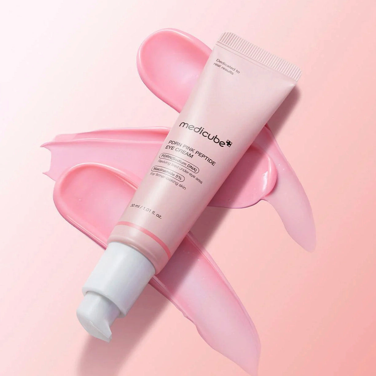 Восстанавливающий крем для век Medicube PDRN Pink Peptide Eye Cream