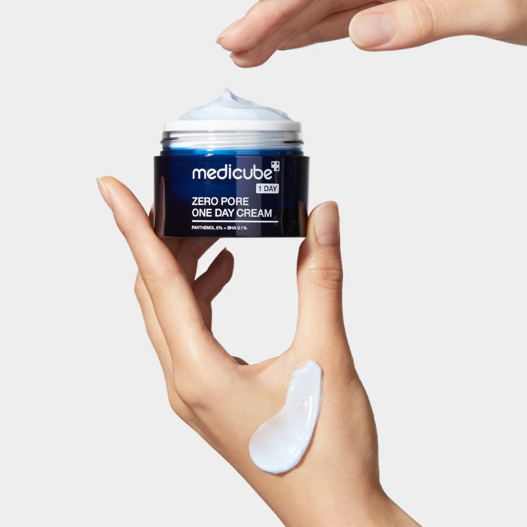 Krēms ar salicilskābi ādai ar paplašinātām porām Medicube Zero Pore One Day Cream