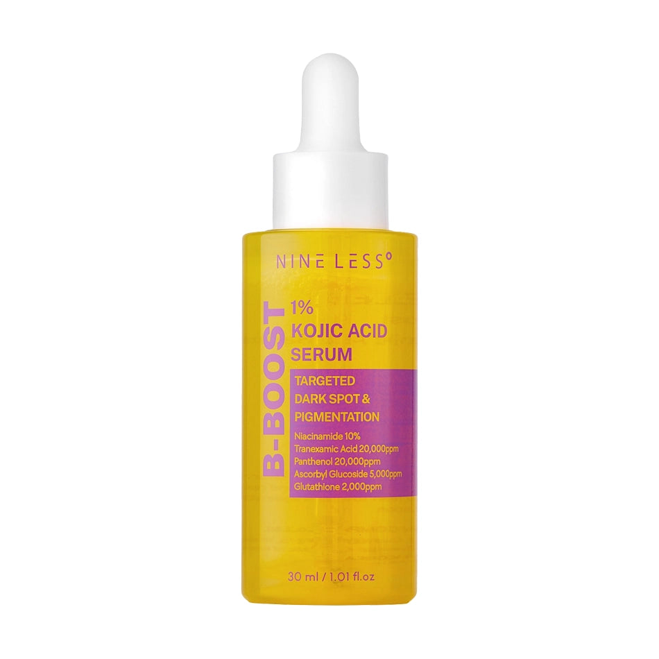 Serums mirdzuma piešķiršanai ādai ar kojskābi NINE LESS B-Boost 1% Kojic Acid Serum