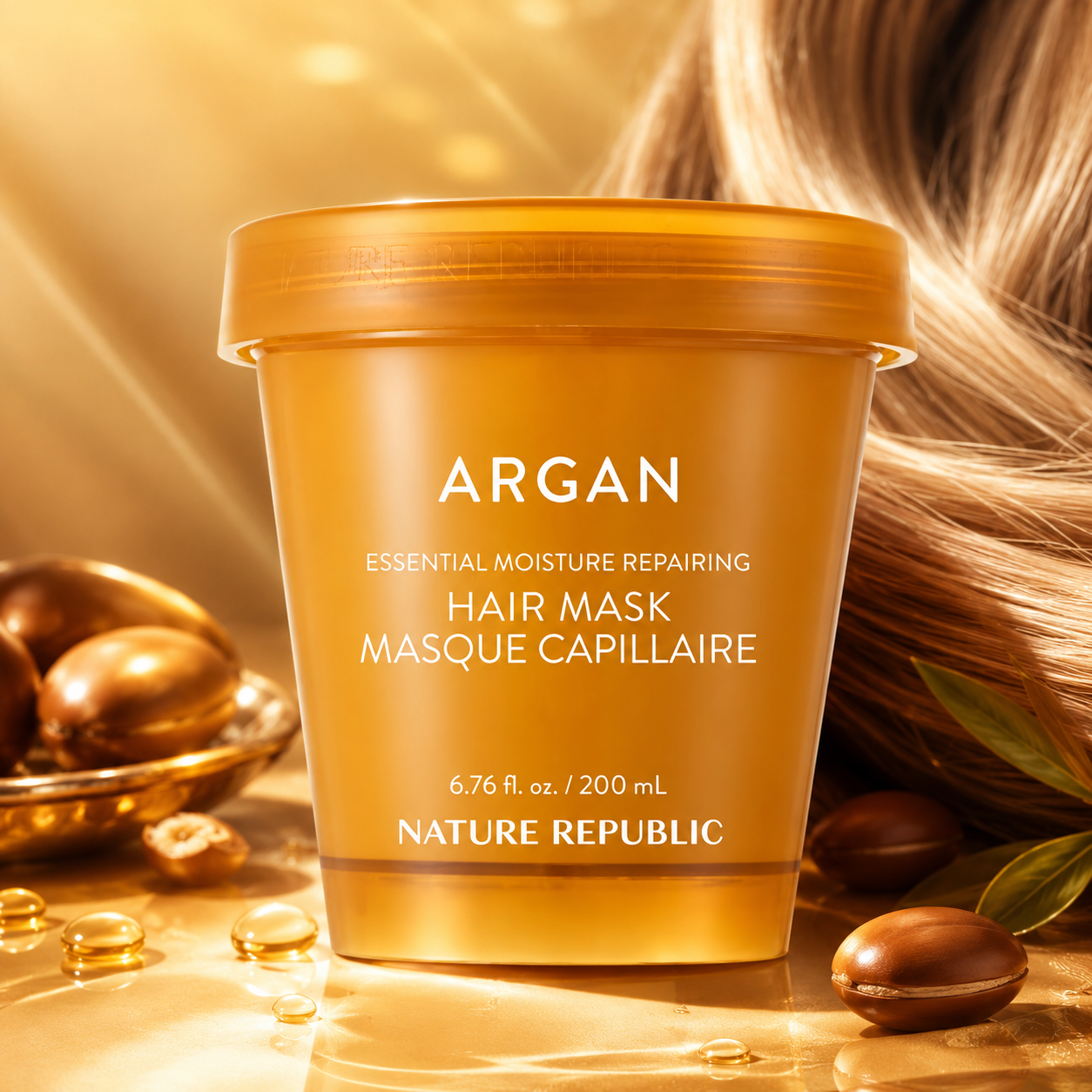 Nature Republic Argan Essential Moisture Repairing Hair Mask