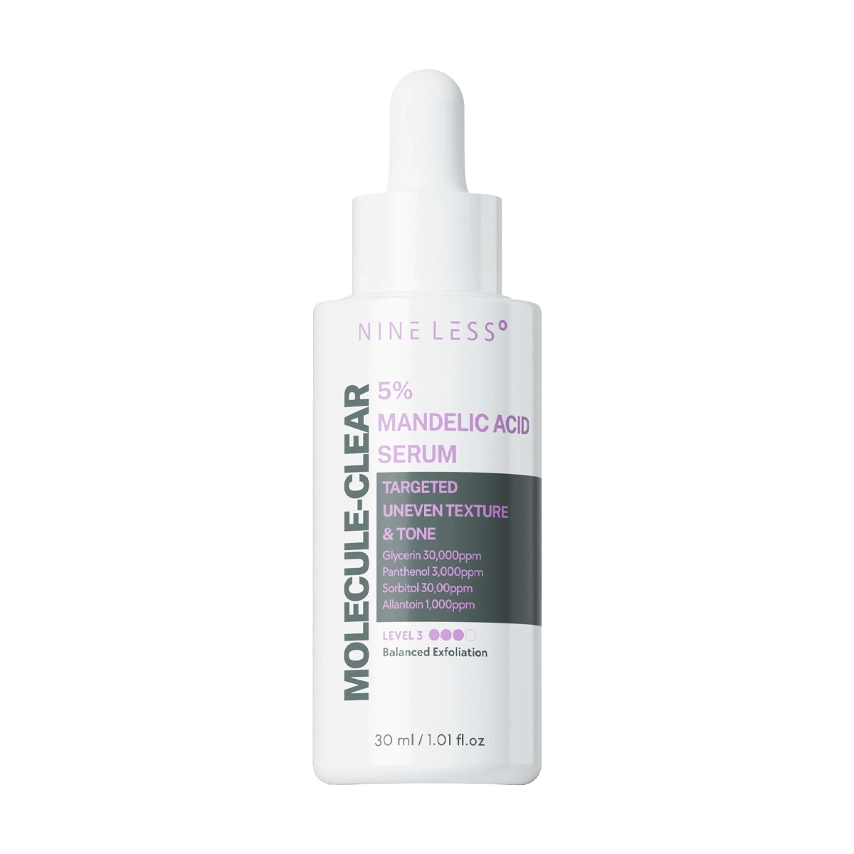 Обновляющая мягкая AHA-сыворотка Nine Less Molecule-Clear 5% Mandelic Acid Serum