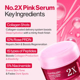 Увлажняющая сыворотка Numbuzin No.2 Rose PDRN Collagen 2X Plumping Serum